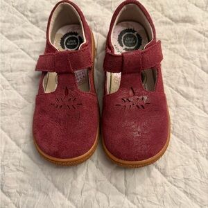 Livie & Luca Burgundy Kids Dress Shoes
